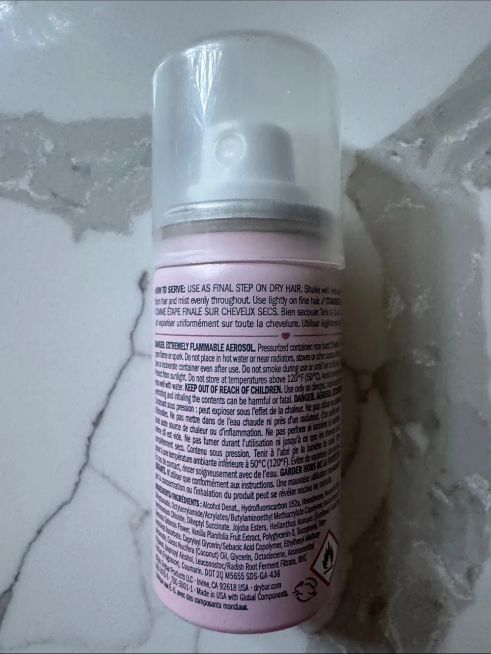 🌸5/$25🌸 Drybar final call fizz & static control mist